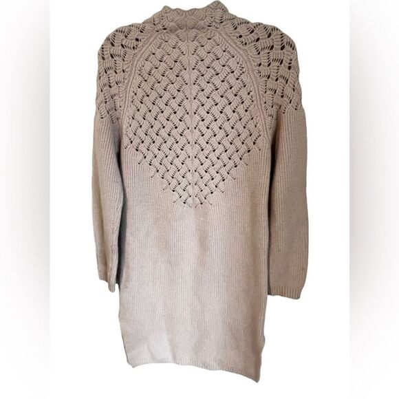 Elliatt pink mock neck Sweater Dress XS - Picture 4 of 5